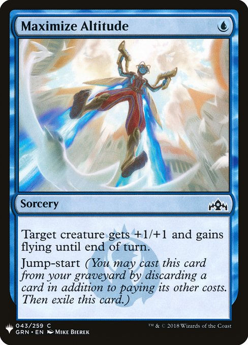 Maximize Altitude (PLST) (GRN-43)