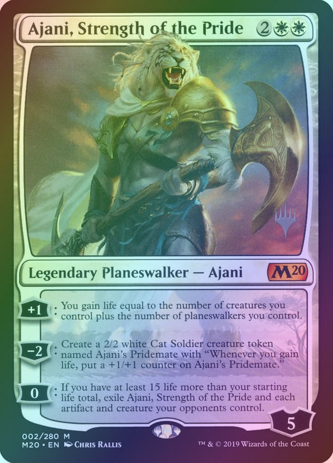 Ajani, Strength of the Pride (PM20) (2p) / Foil