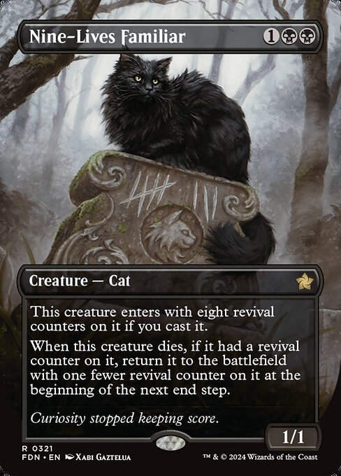 Nine-Lives Familiar (FDN) (321) / Borderless