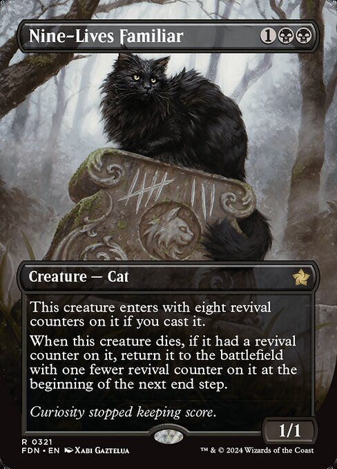 Nine-Lives Familiar (FDN) (321) / Borderless