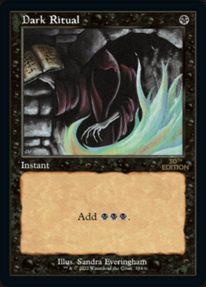 Dark Ritual (30a) / Retro Frame