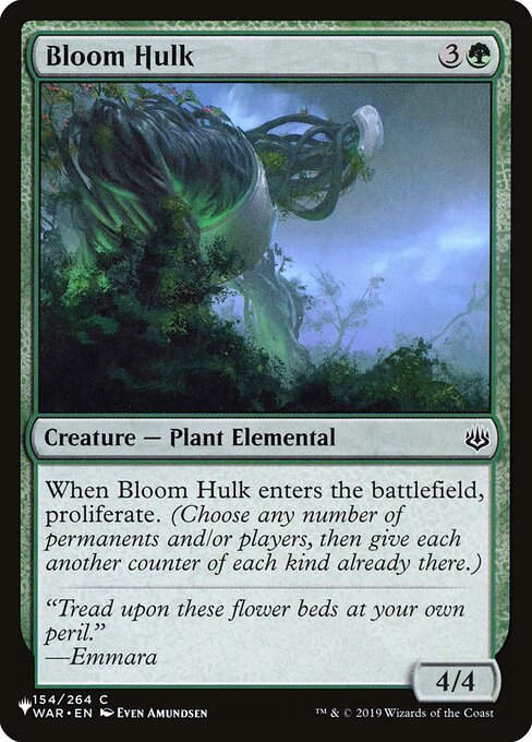 Bloom Hulk (PLST) (WAR-154)