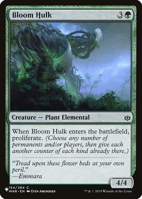 Bloom Hulk (PLST) (WAR-154)