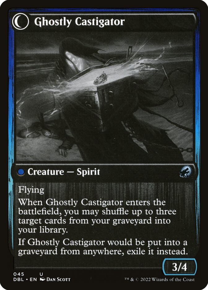 Covetous Castaway // Ghostly Castigator (DBL) (45) — cara 2 de 2