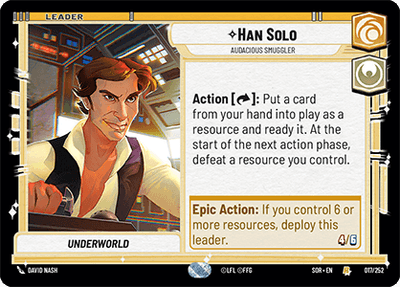 Han Solo - Audacious Smuggler (SOR_#017/252)