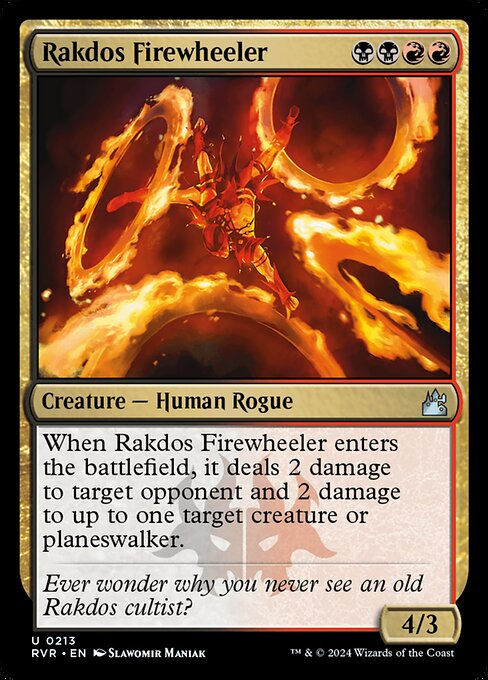 Rakdos Firewheeler (rvr) (213)