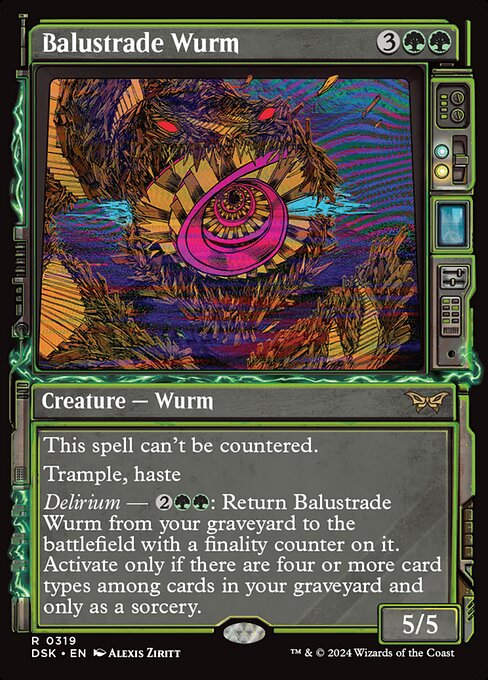Balustrade Wurm (DSK) (319) / Showcase