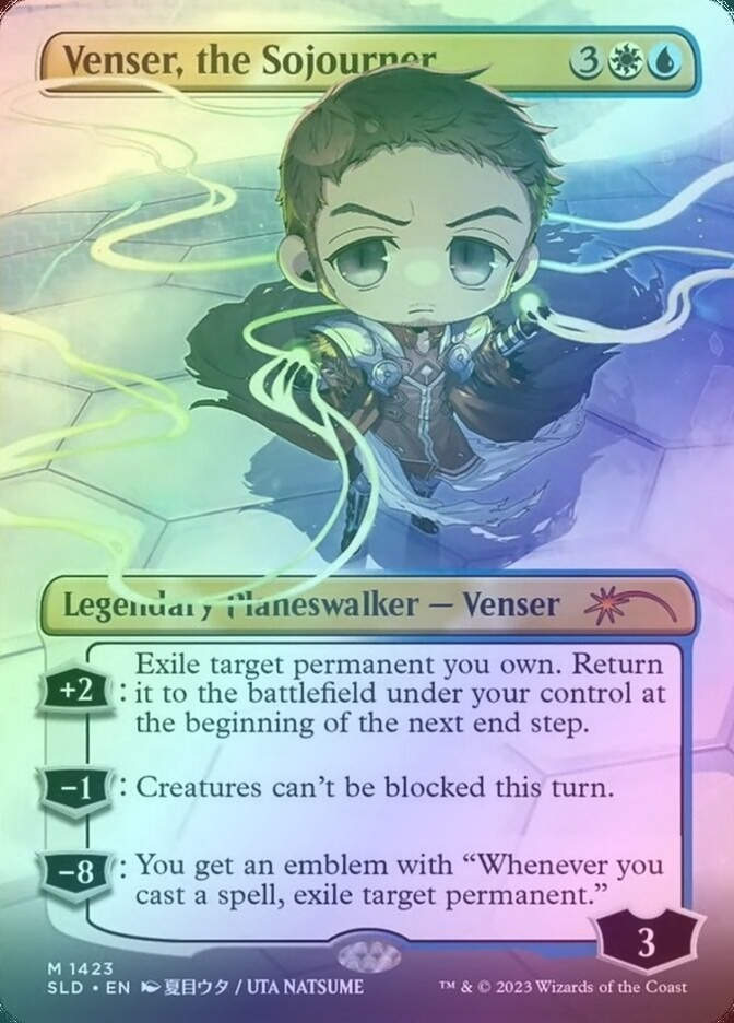 Venser, the Sojourner (SLD) (1423★) / Rainbow Foil