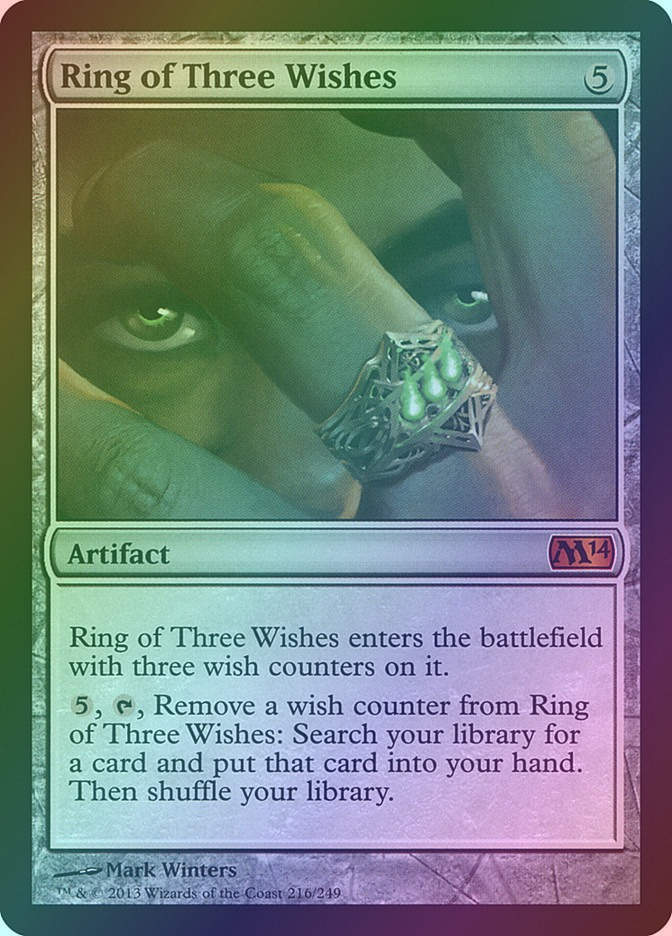 Ring of Three Wishes (M14) (216) / Foil