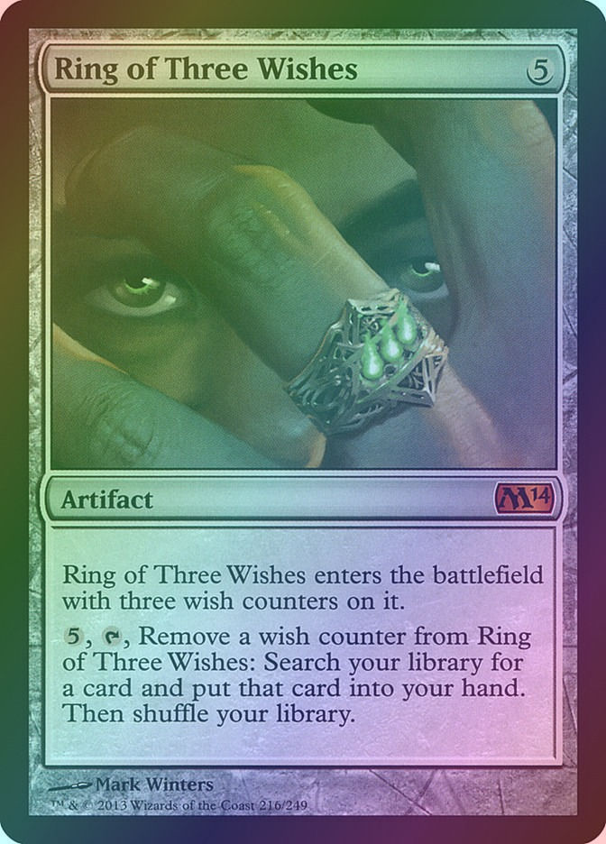 Ring of Three Wishes (M14) (216) / Foil