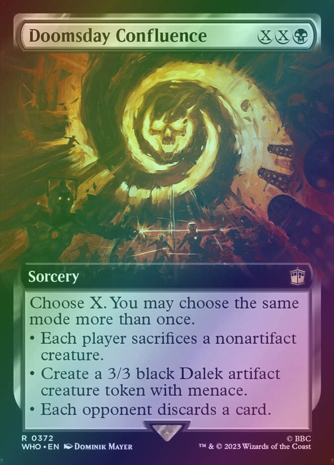 Doomsday Confluence (WHO) (372) / Extended Art / Foil