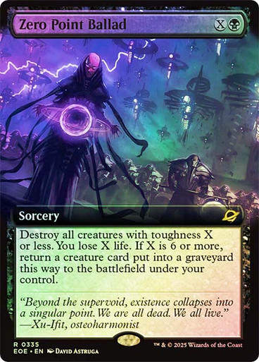 Zero Point Ballad (EOE) (335) / Extended Art / Foil
