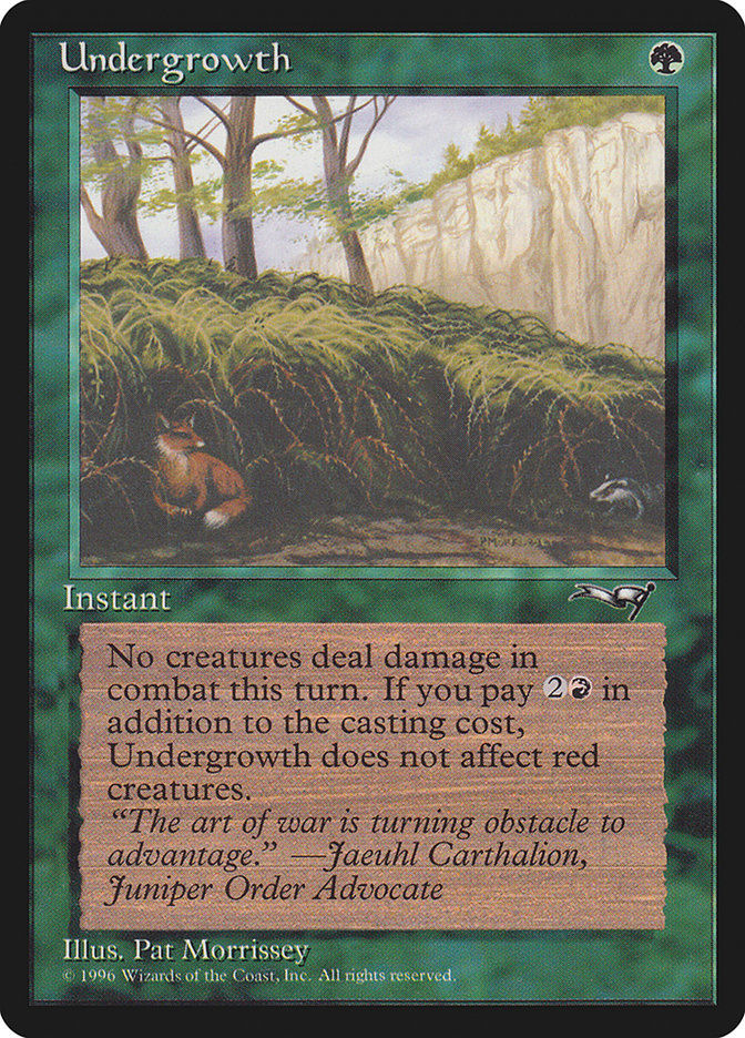 Undergrowth (ALL) (102b)