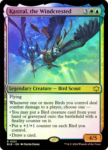 Kastral, the Windcrested (blb) (221) / Foil