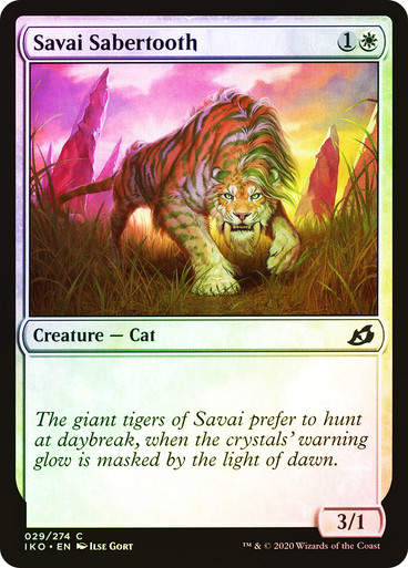 Savai Sabertooth (IKO) (29) / Foil