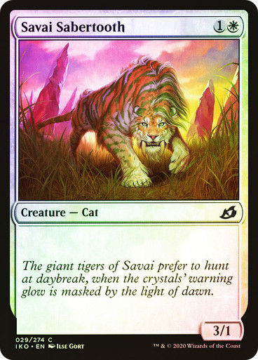 Savai Sabertooth (IKO) (29) / Foil