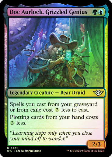 Doc Aurlock, Grizzled Genius (otj) (201) / Foil