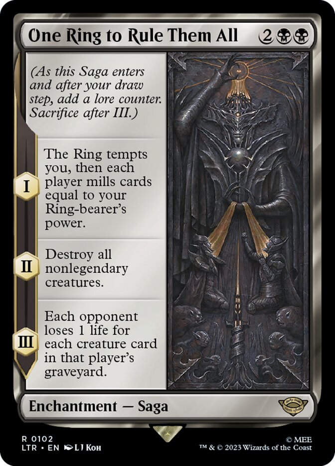 One Ring to Rule Them All (LTR) (102)