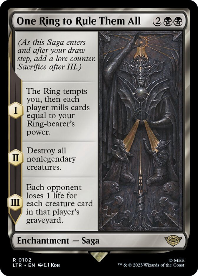 One Ring to Rule Them All (LTR) (102)