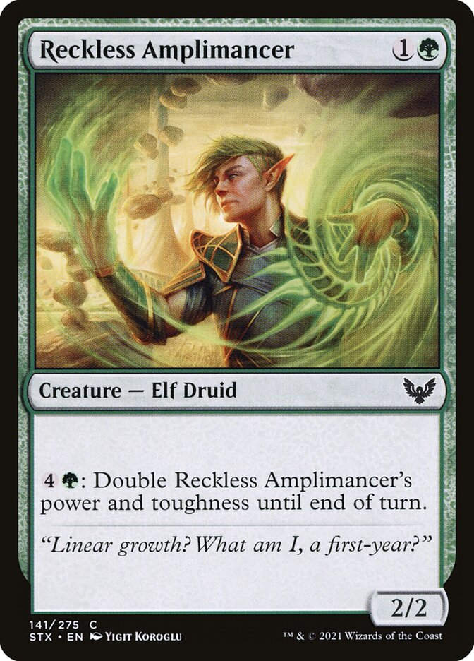 Reckless Amplimancer (STX) (141)