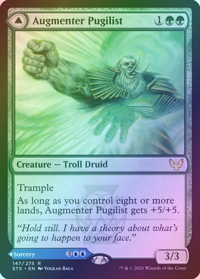 Augmenter Pugilist // Echoing Equation (STX) (147) / Foil — cara 1 de 2