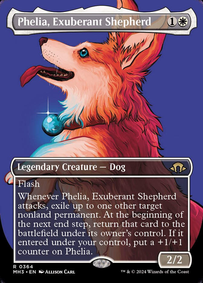 Phelia, Exuberant Shepherd (MH3) (364) / Borderless