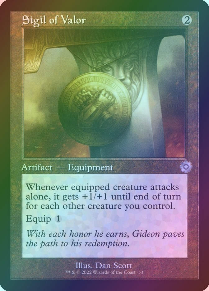 Sigil of Valor (BRR) (53) / Foil