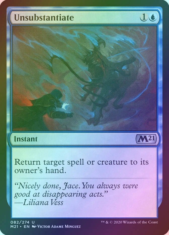 Unsubstantiate (M21) (82) / Foil