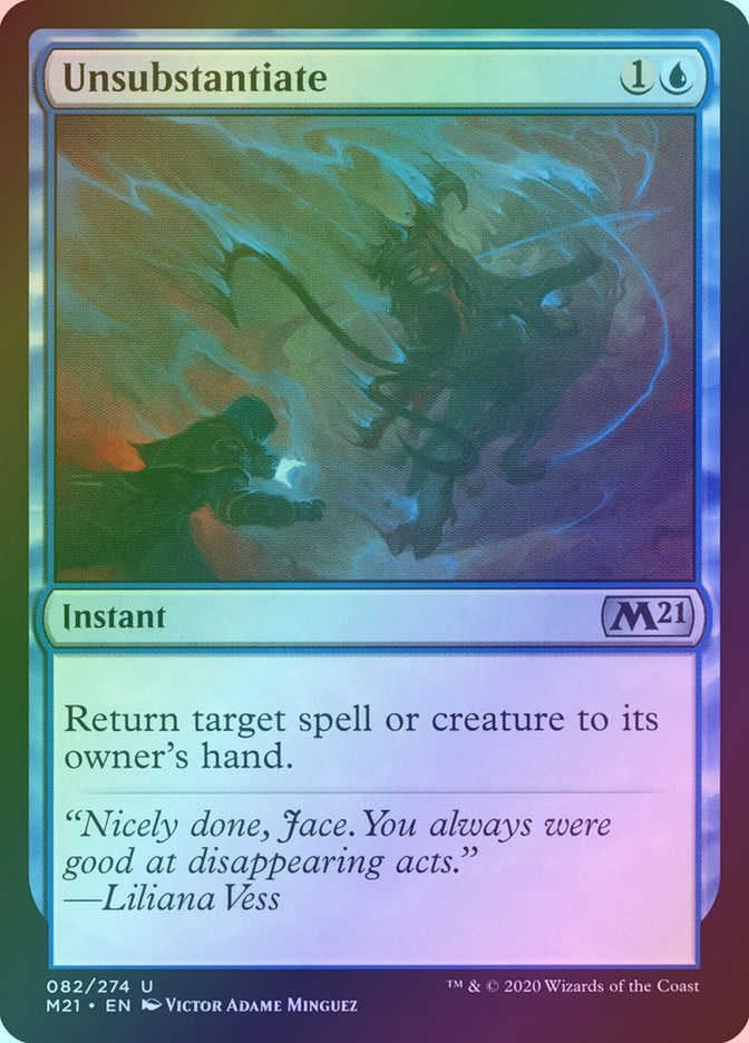 Unsubstantiate (M21) (82) / Foil