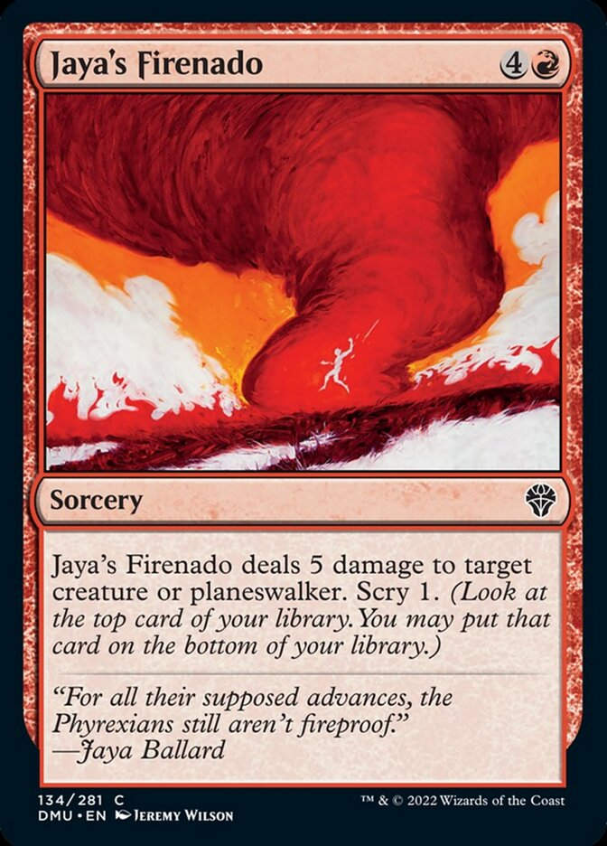 Jaya's Firenado (DMU)