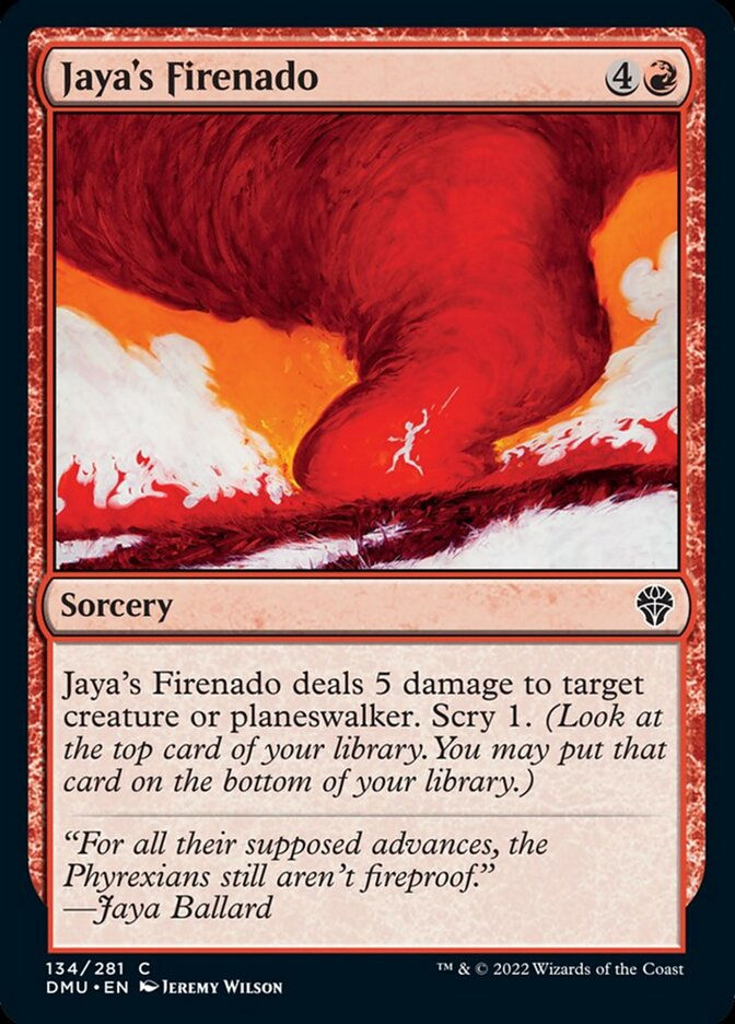 Jaya's Firenado (DMU)