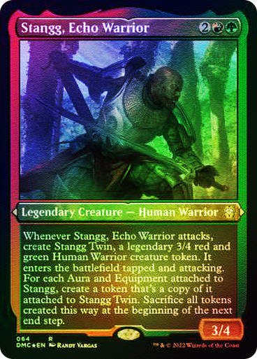 Stangg, Echo Warrior (DMC) / Foil Etched