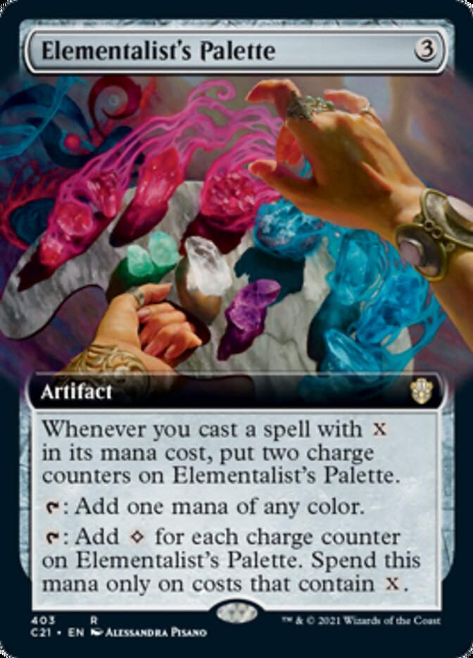 Elementalist's Palette (C21) / Extended Art