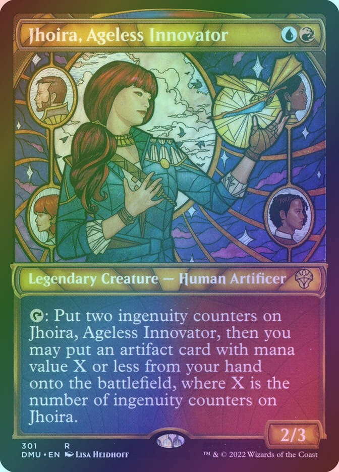 Jhoira, Ageless Innovator (DMU) (301) / Showcase / Foil