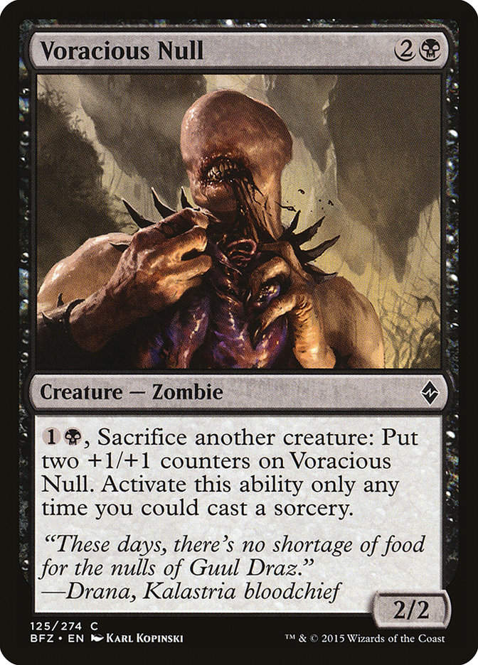 Voracious Null (BFZ) (125)