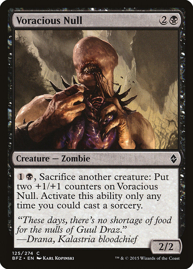 Voracious Null (BFZ) (125)