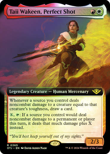 Taii Wakeen, Perfect Shot (otj) (365) / Foil Extended