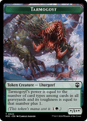Goblin // Tarmogoyf (TM3C) / Ripple Foil — cara 2 de 2