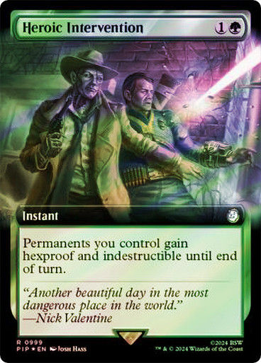 Heroic Intervention (pip) (999) / Extended Surge Foil