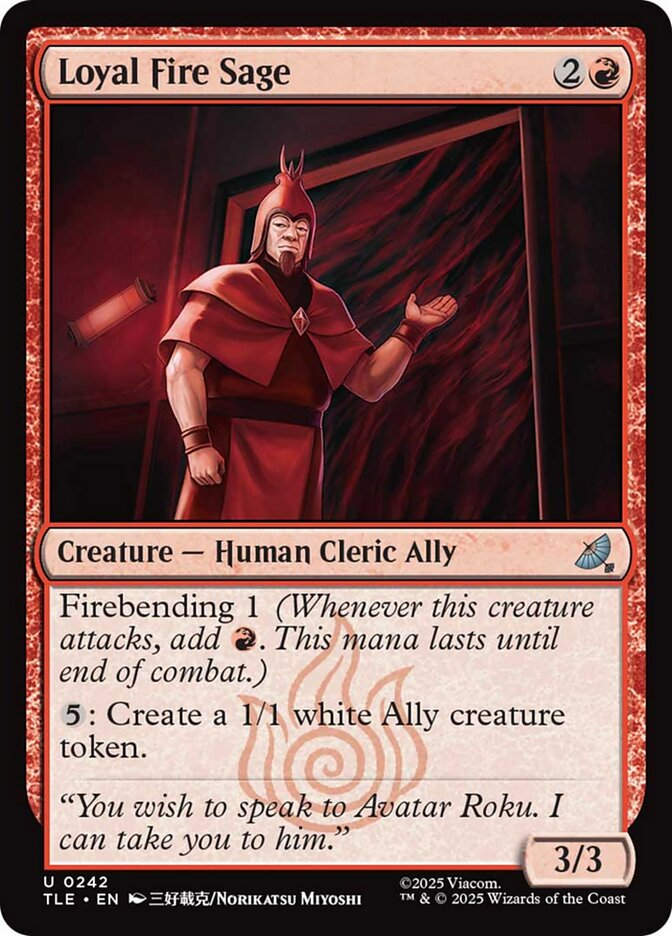 Loyal Fire Sage (TLE) (242)