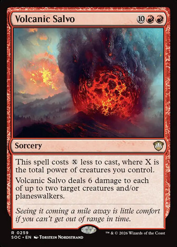 Volcanic Salvo (SOC) (259) | MTG Wolf México