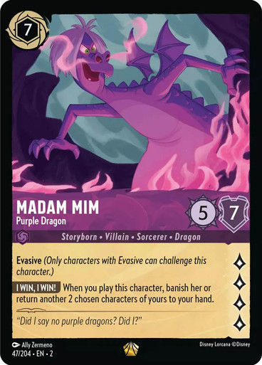Madam Mim - Purple Dragon (LOR_ROF)