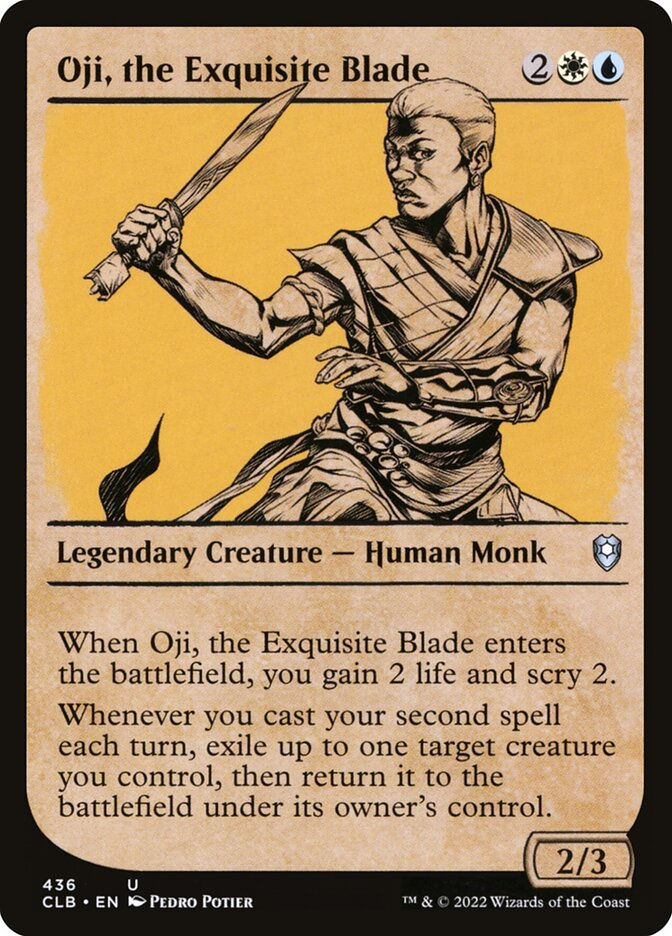 Oji, the Exquisite Blade (CLB) (436) / Showcase