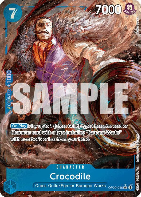 Crocodile (046) (Parallel) (OP09-046) / Foil