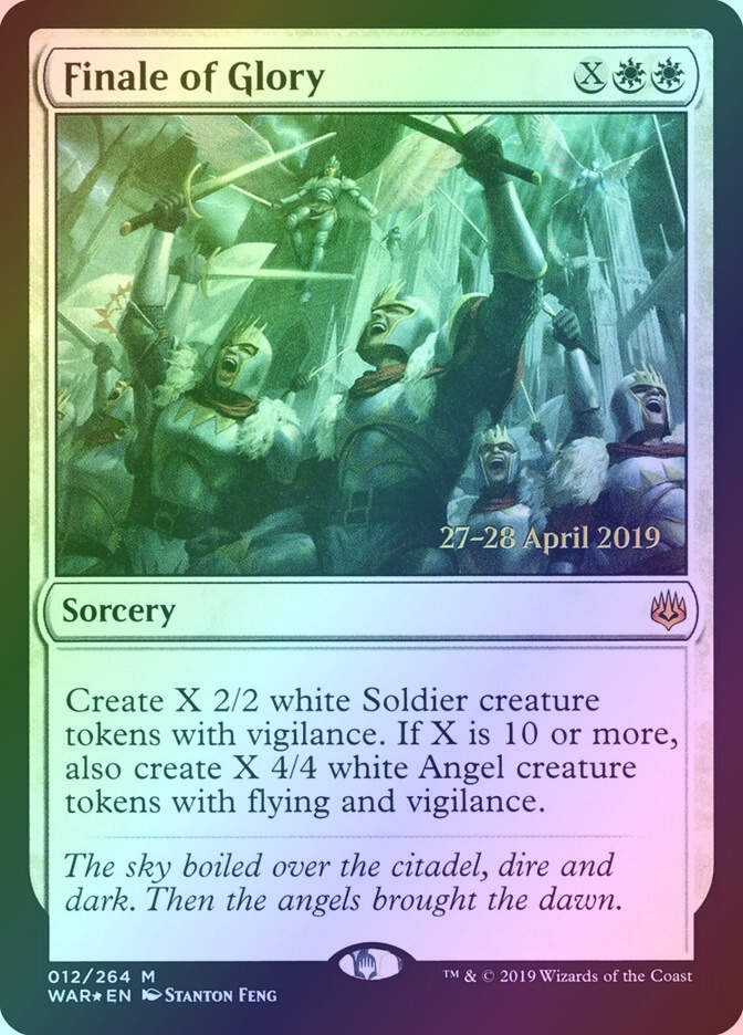 Finale of Glory (PWAR) (12s) / Foil