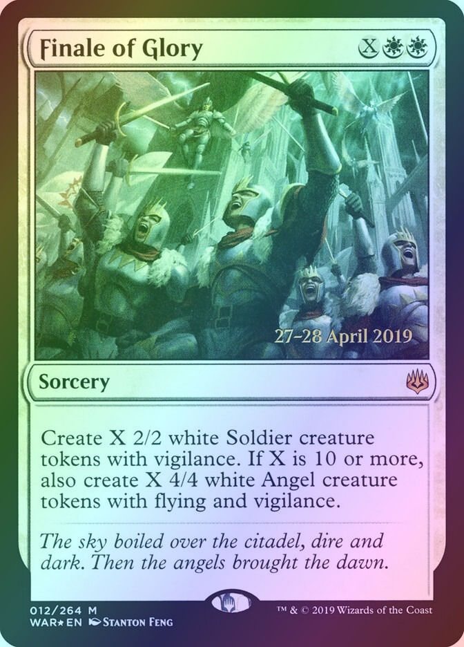 Finale of Glory (PWAR) (12s) / Foil