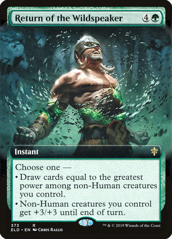 Return of the Wildspeaker (ELD) (373) / Extended Art