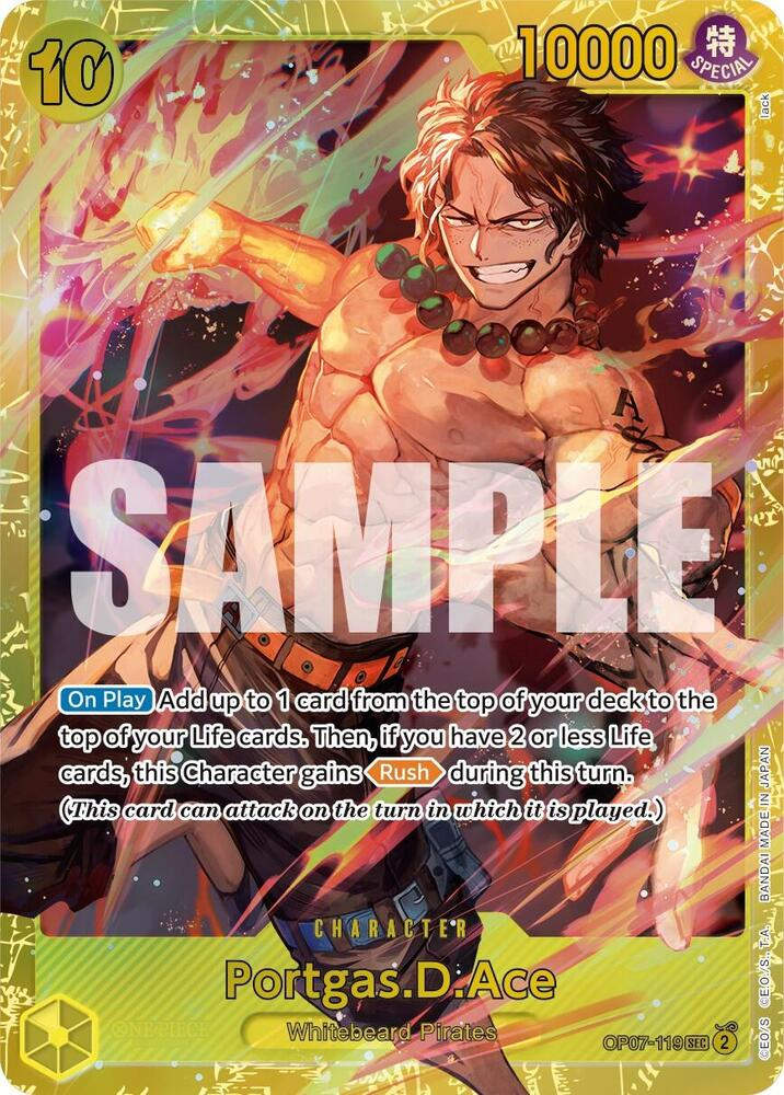 Portgas.D.Ace (119) (OP07-119) / Foil