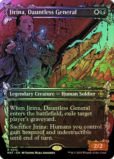 Jirina, Dauntless General (MAT) / Showcase / Foil