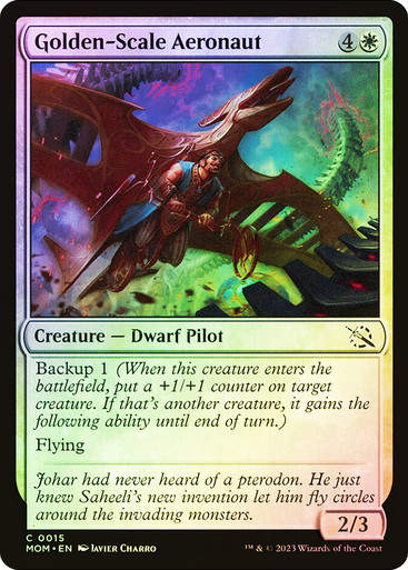 Golden-Scale Aeronaut (mom) / Foil